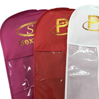 China Logo Bag Acceptable Hair Customized LOGO Bag Hair Extensions High Quality Pvc Wig Packing Bag With Hanger for sale