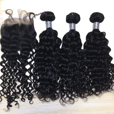 China Dropship Silky Straight Company China Hair Bundles Raw Virgin Hair With Closure for sale