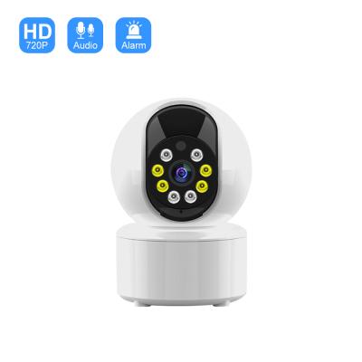 China Human Motion Voice V380 Intercom Baby Monitor Camera Auto Tracking Mini Ip Wifi Ptz Camera Night Vision for sale