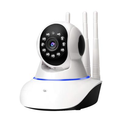 China Human Motion Tracking Hd 3mp 3 Atennas V380 Wifi IP Camera P2P Surveillance Network VCR Auto Tracking Monitor for sale