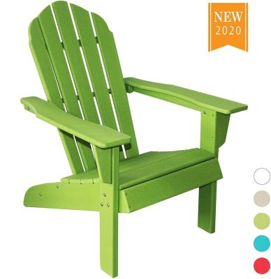 China Poly Modern HDPE Lumber Adirondack Chair, Aqua Blue | Adult-size, weather resistant for patio deck garden, backyard and lawn furniture | for sale