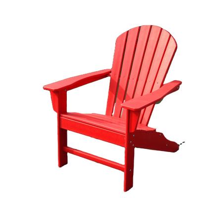 China Manufacture Modern HDPE Plastic Adirondack Chair for sale