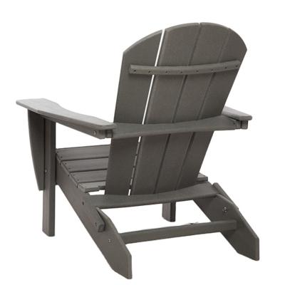 China Modern New Design HDPE Seating Furniture, Competitive Price Recycled HDPE Lumber Folding Adirondack Chair for sale