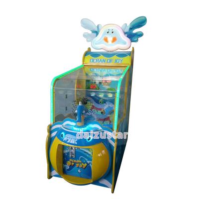 China Metal+acrylic+plastic double automatic shooting machine ocean joy water shooting paradise game machine water game for sale