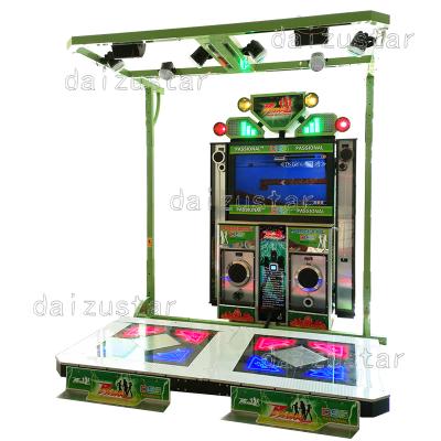 China Metal+acrylic+plastic double hall big hall equipment coin equipment simulation game dance machine manufacturer direct sales for sale