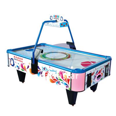 China Low Maintenance Metal+acrylic+plastic Commercial Air Hockey Coin Operated Air Hockey Arcade Game Machine for sale