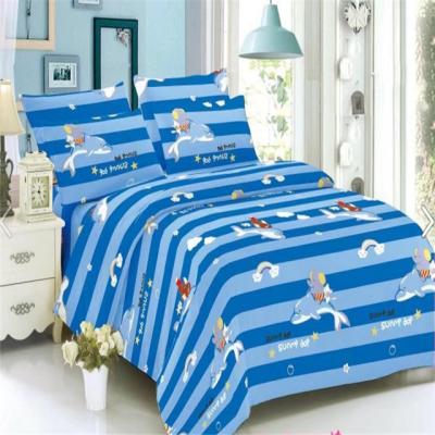 China Handfeel Soft 100% Polyester Printed Brushed Fabric For Bed Sheets for sale