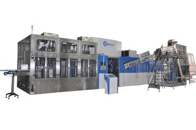 China 3 in 1 Auto Stainless Steel Blowing Filling Capping Combiblock Machine Bottling Line for sale