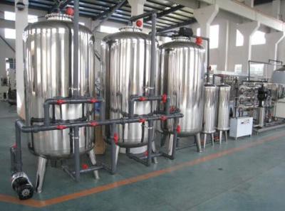 China Drinking Water Treatment System / Water Purification Equipment With Active Carbon Filter for sale