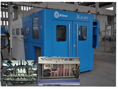 China Semi Automatic 4 Cavity Pet Blowing Machine , Plastic Bottle Making Machine  for sale