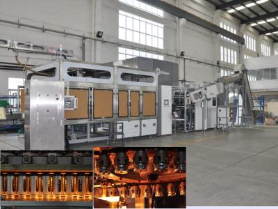 China Automatic Blow Moulding Machine , Plastic Bottle Blowing Machine PLC Control for sale