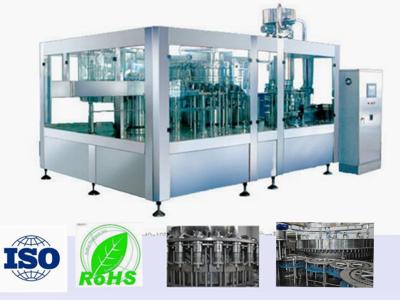 China 3 automáticos em 1 máquina tampando da máquina de enchimento do suco para a água mineral da garrafa plástica à venda