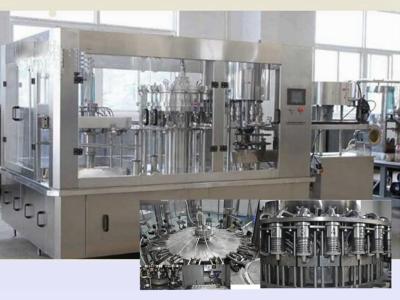 China Full Auto Mineral Juice Hot Fill Bottling Equipment 8000 Bottles Per Hour Speed for sale