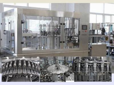 China One Year Warranty 3 In 1 Carbonated Drink Filling Machine For 1.5L / 2L PET Bottle for sale