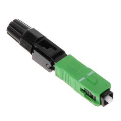 China FTTX APC Quick Connector / SC Type APC UPC UPC Connector or UPC Optical Quick Connector for sale