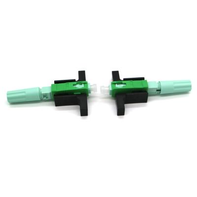 China New Fttx FTTX Field Assembly Connector LC SC APC Fast Fiber Optic Fast Connector for sale