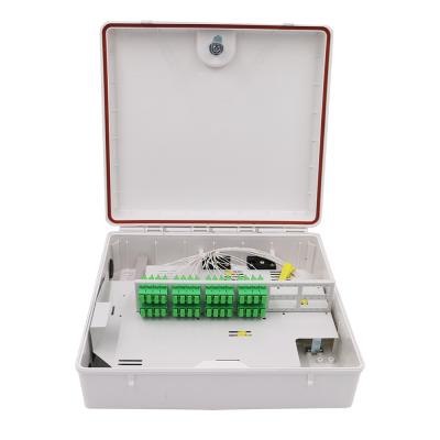 China Indoor Fiber Termination Box FTTH Indoor Pole Mount Pole Mount Spring Wall Spring Fiber Optic Distribution Box for sale