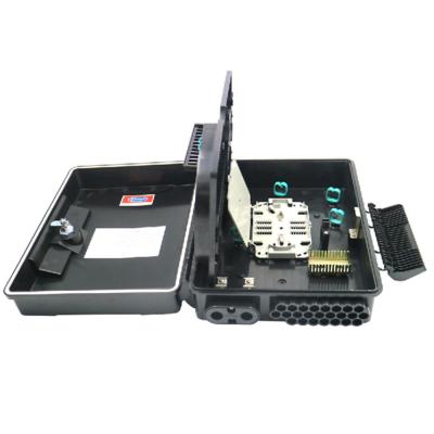 China FTTH FTTB FTTX Network SP-1606-24B Waterproof FTTH 24 Core Distribution Box Fiber Optic Termination Fiber Optic Box for sale