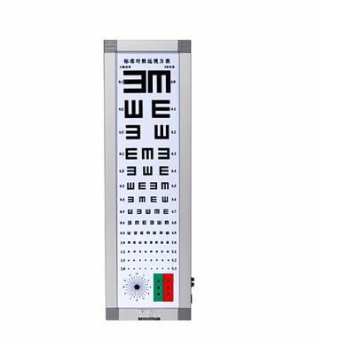 China Ophthamic Optcal Led Bright Vision Chart Eye Test Chart for sale