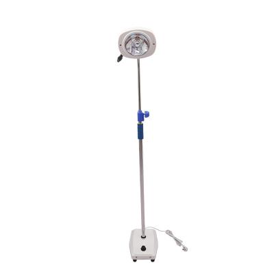 China Durable Double Dished Head Surgical Light Ceiling Led Operating Lamp For Hospital Room Equipment for sale