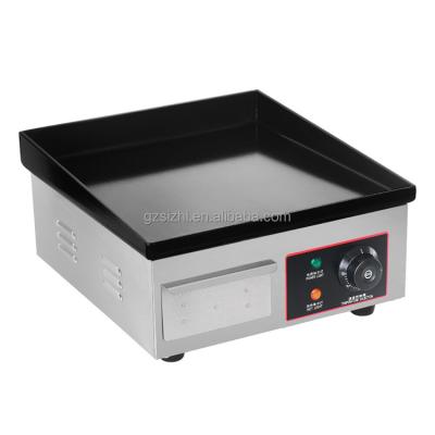 China Hotel High Quality Commercial Electric Flat Surface Enamel Dish Griddle With Temperature Control for sale