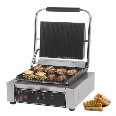 China Hotel Factory Supply Large Electric Panini Grill Commercial Touch Grill Panini Machine for sale