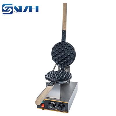 China Adjustable Thermostat Commercial Electric Waffle Making Machine Hong Kong Non-Stick Egg Bubble Waffle Maker for sale