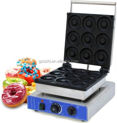 China Commercial Supply Mini Donut Maker Automatic Donut Waffle Machine Commercial Snack Food Equipment for sale