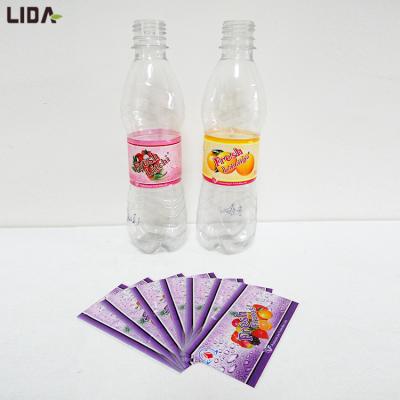 China Suitable for all kinds of OEM water bottle beverage shrink sleeve label bottle packaging type printing for sale