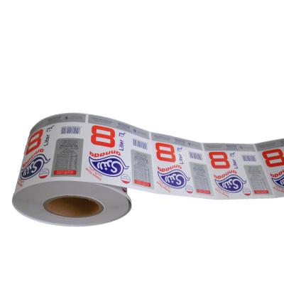 China OEM LD-AS-07 waterproof cmyk printed private custom packing label stickers for sale