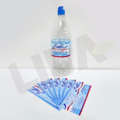 China Suitable for all kinds of plastic mineral water bottle printed type product shrink sleeve wrap bottle label for sale