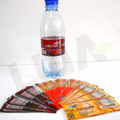 China Suitable for all kinds of LD-PVCSL-23 OEM color printing custom packaging vitamin bottle bottle type labels for sale