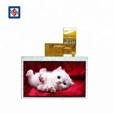 China 4.3 Inch TFT LCD Screen 24 Bit RGB Transflective Display Panel 480*272 4.3 Inch TFT LCD Panel With Good Quality 105.5mm*67.2mm*2.8mm for sale