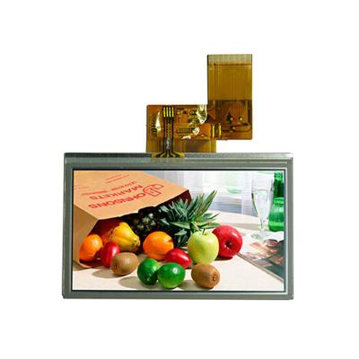 China TFT 4.3 Inch LCD Display Resolution 480x272 RGB Interface LCD Display 105.4*67.15*2.86mm for sale