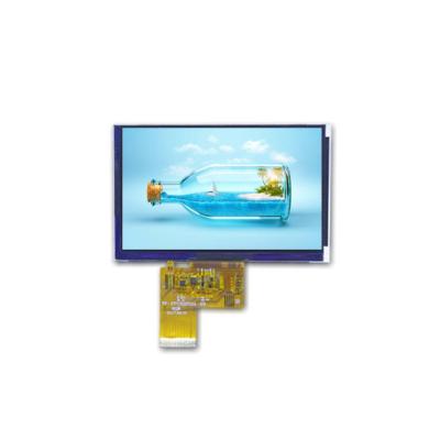 China LCD 5.0 ​​Inch 120.7mm*75mm*2.8mm TFT Display Brightness1000 Nits TFT LCD 800*480 Resolution TFT LCD Display for sale