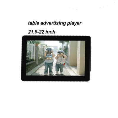 China Taxi Seat 22 Smart Android 21.5 Inch LCD Table Top Advertising Player for sale