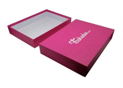 China Cardboard Clothing Printed Apparel Boxes Eco - Friendly Recyclable Material for sale