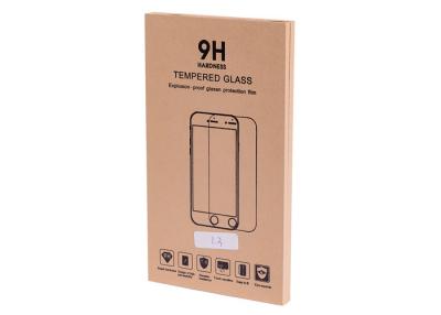 China Beautiful Premium Tempered Glass Packing Boxes Recycled Kraft Paper for sale