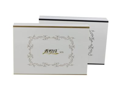 China Luxury Fashion Folding White Paper Box Custom Printed Sliding Drawer Box for sale