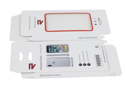 China OEM ODM Simple Modern Printed Design White Paper Electronics Packaging Boxes For Iphone Case for sale