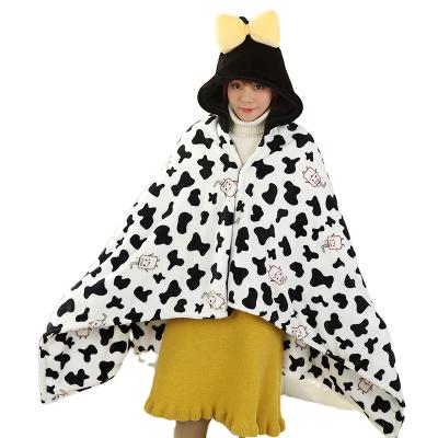 China Dinosaur Covering Panda Home Clothes Shawl Cloak New Cartoon Plush Cloak Animal Cover Nap for sale