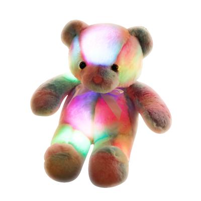 China 30cm plush light up buying giant Teddy Bear Stuffed Teddy LED toys musical toys wholesale Teddy Bear plush oso for sale