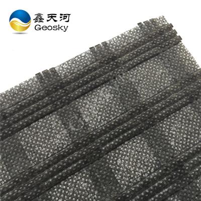 China Geocomposite Geofabric Roof Water Drainage And Geonet 3D Composite Drainage Net for sale