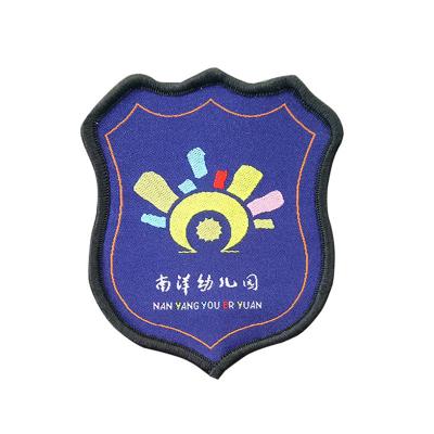 China Handmade Professional Custom Manufacture Brand Label Embroidery Patch For Apparel for sale