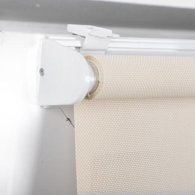 China Modern Window Frame 17mm Mini Screen Roller Blind Water Proof Fabric for sale