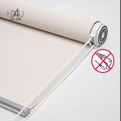 China HD4U Indoor Roller Shade NO Tension 38mm Sunscreen Drilling Indoor Roller Shade for sale