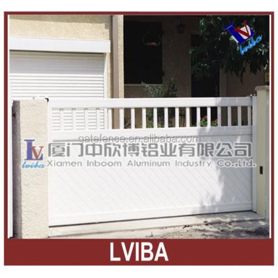 China Europe White Aluminum Driveway Sliding Door for sale