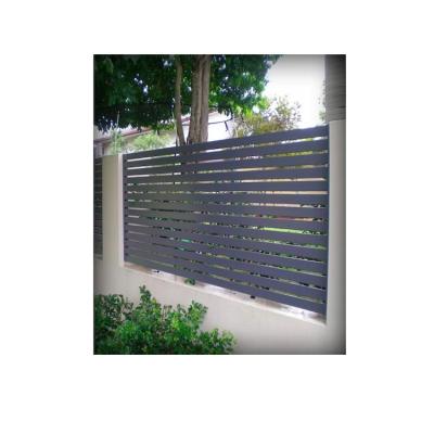 China Easily Assembled Popular And Good Aluminum Slat Fence for sale