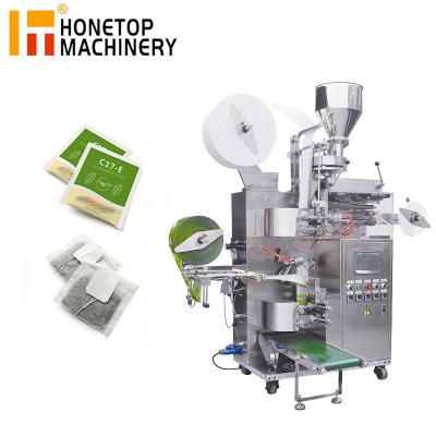 China Automatic Food Tea Bag Sachet Packaging Machine With Inner And Outer Bag for sale