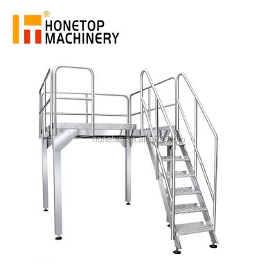 China The other stainless steel work platform in the packing line for sale